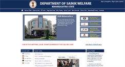 Desktop Screenshot of mahasainik.com